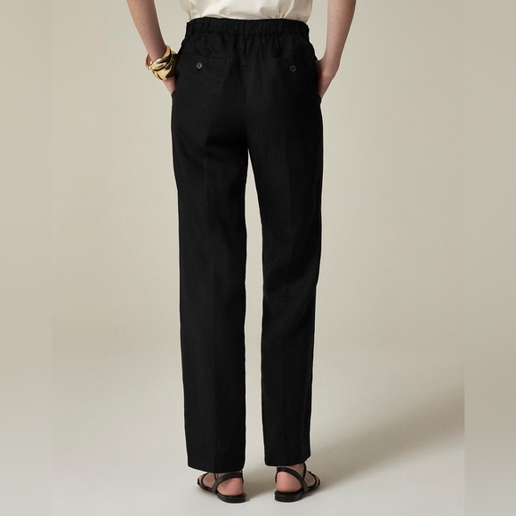 NWT J.Crew Harbor pant in linen - Picture 3 of 5
